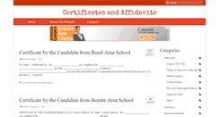 Desktop Screenshot of certificates-affidavits.com
